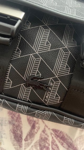 Bandolera Lacoste Negra