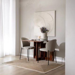Mesa comedor plegable madera