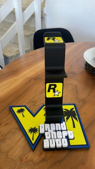 Supporto Controller e Cuffie Rockstar Games