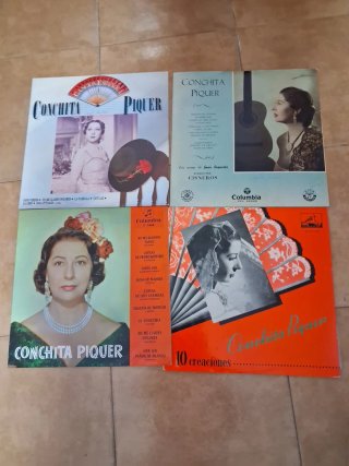 4 Vinilos LP Conchita Piquer