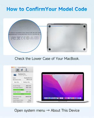 BATERÍA MACBOOK PRO A1502 13" 2013-2015 A1493