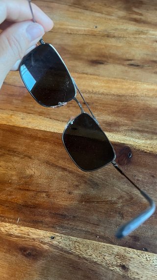Gafas de sol Arnette montura plata, originales