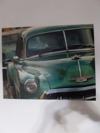 Cuadro Coche Clásico Cuba