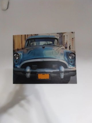 Cuadro Coche Clásico Cuba