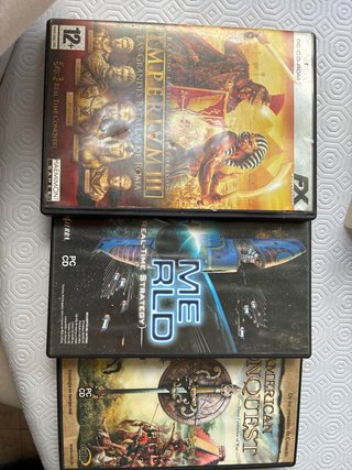 Pack 3 Juegos PC: Imperium III, ME:RLD, American C