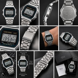 🔚 RELOJ DIGITAL VINTAGE | ESTILO RETRO