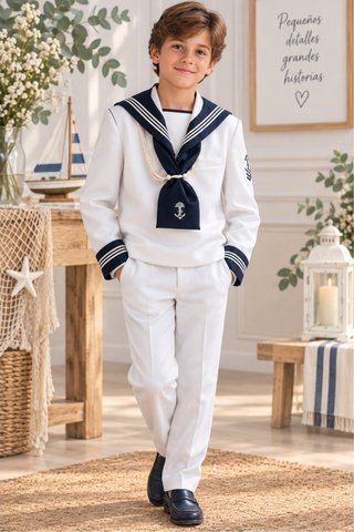 Traje Comunión Marinero Talla 9