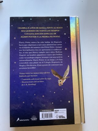 Harry Potter y la piedra filosofal (ed. 25 aniv...