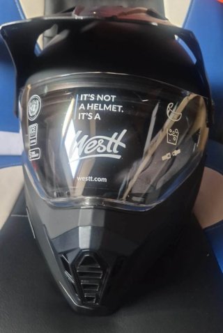 Casco Moto Westt Negro Nuevo