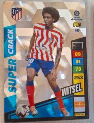 Cromo Futbol Adrenalyn LaLiga Santander Witsel