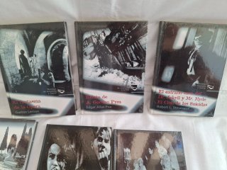 Colección 11 Libros obras de terror y misterio.