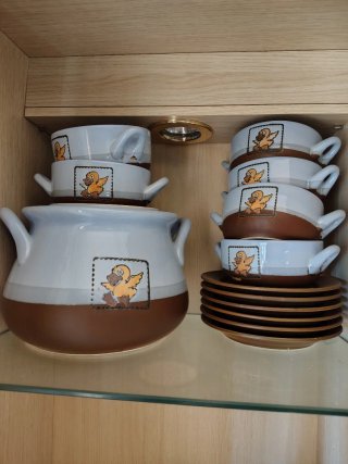 Juego de consomé con patitos