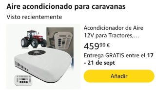 Aire Acondicionado Portátil para Caravanas y Tract