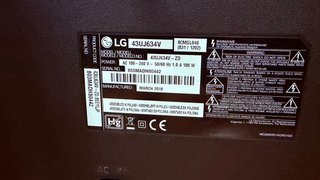 Smart TV LG 43 4K UHD 43UJ634V-Z