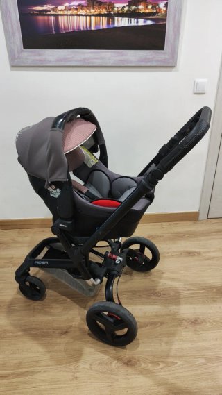 Conjunto Jané Rider 3 en 1, carrito