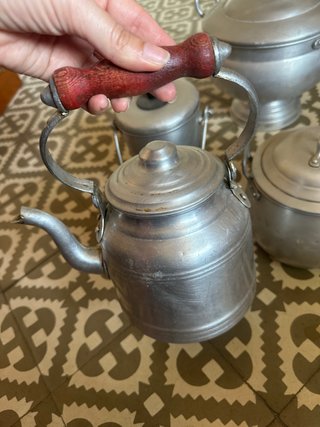 Lote de 4 piezas de menaje vintage
