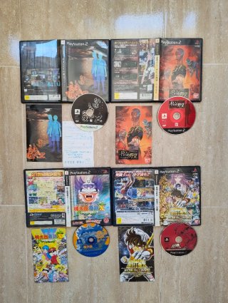 10€ unidad juegos ps2 japoneses envío x correos