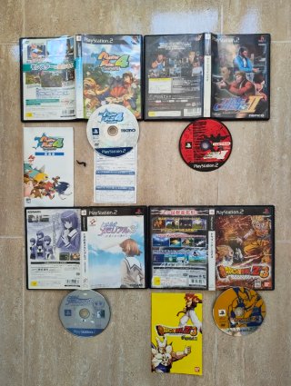 10€ unidad juegos ps2 japoneses envío x correos