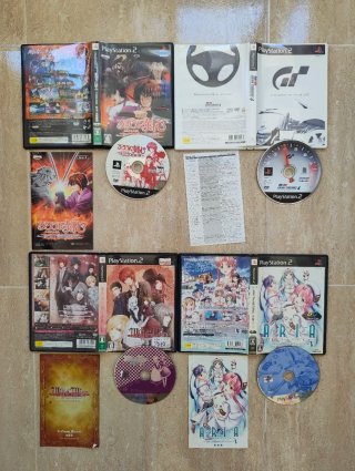 10€ unidad juegos ps2 japoneses envío x correos