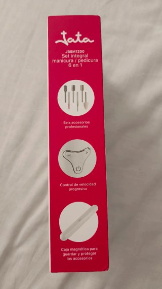 Set manicura/pedicura Jata JBSM1200 6 en 1