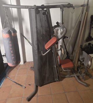 Vendo gimnasio doméstico completo marca DOMYOS