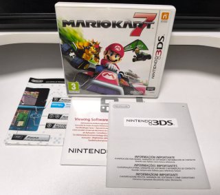 Nintendo 3DS: Juego "MARIO KART 7" (Completo)