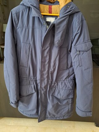 Chaquetón Scalpers azul marino grisáceo Talla M