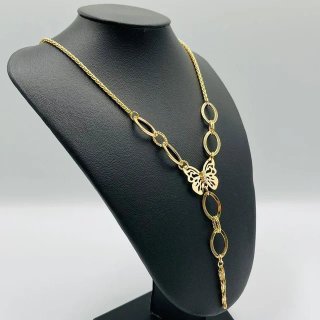 Gargantilla Mariposa Oro 18K