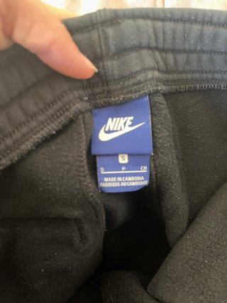 Pantalón chándal Nike negro