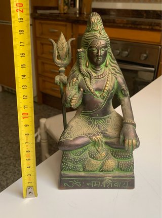 Figura de bronce de Shiva 20 cm