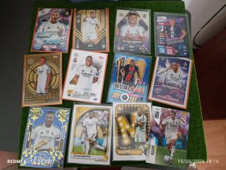Lote Cartas Fútbol Kylian Mbappé