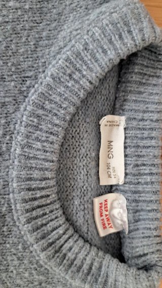 Jerséi invierno azul MNG T.4