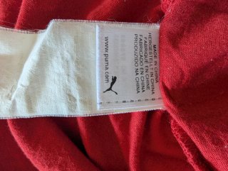 T-shirt Puma Scuderia Ferrari Vermelha Feminina