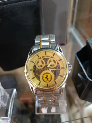 Reloj Ferrari Hombre Oro y Plata