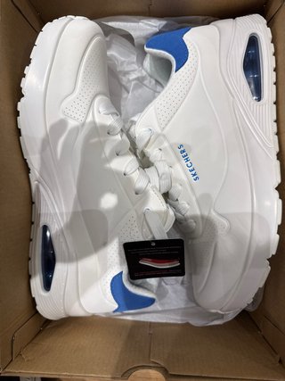 Scarpe Skechers Uomo Donna Bianco Blu