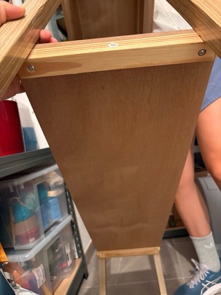 Consola de madera Maisons du Monde.