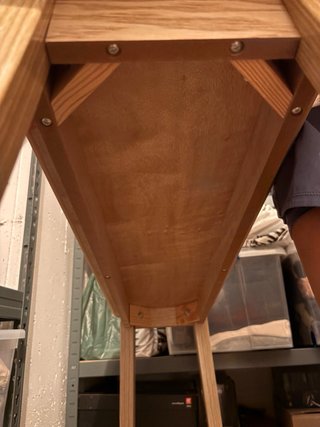 Consola de madera Maisons du Monde.