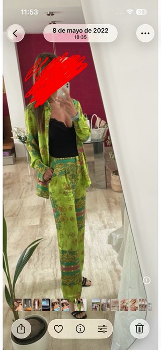 Conjunto Camisa y Pantalón Estampado