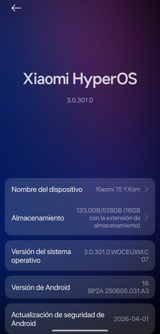 Xiaomi 15 512GB 12GB RAM