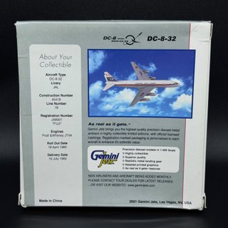 Maqueta Avión Douglas DC-8 Japan Airlines 1:400