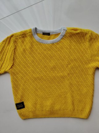 Maglioncino bimbo 24 mesi giallo