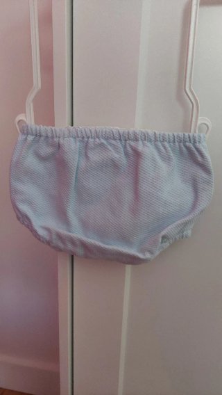 Conjunto ceremonia azul y brige bebé niño T.3 M