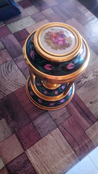 Caja Musical Bailarines Dorada