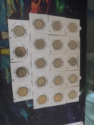 Colección 2 euros conmemorativas 2015 bandera