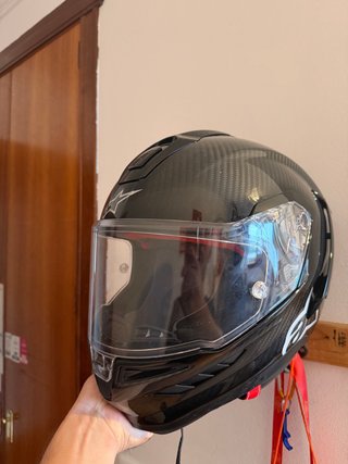 Casco Moto Alpinestars R10 Carbono