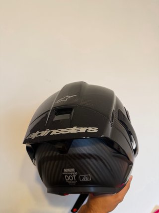 Casco Moto Alpinestars R10 Carbono