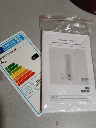 Termo eléctrico Cointra TND Plus 100L