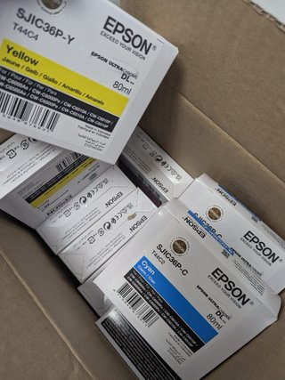 Cartuchos Tinta Epson SJIC36P (Amarillo, Cian, Mag
