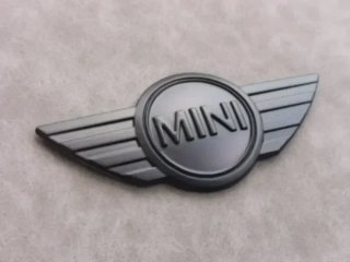 11,5x5cm Emblema Mini Cooper One Capó o Maletero
