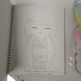 Set Escritura y Cuaderno Colorear Unicornio